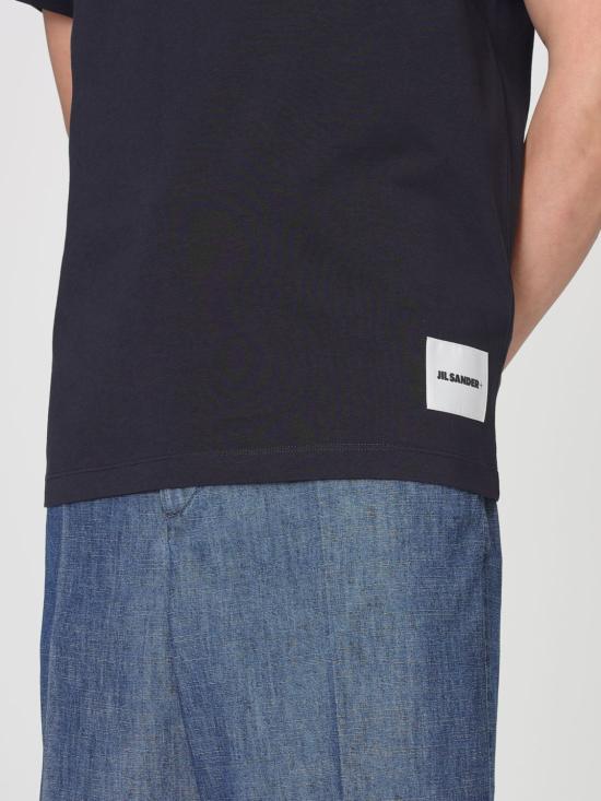 26SS 질샌더 반팔 티셔츠 J47GC0001J45048 402 Blue - JIL SANDER