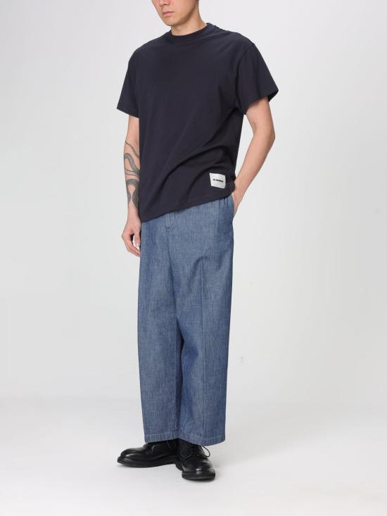 26SS 질샌더 반팔 티셔츠 J47GC0001J45048 402 Blue - JIL SANDER