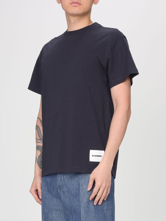 26SS 질샌더 반팔 티셔츠 J47GC0001J45048 402 Blue - JIL SANDER