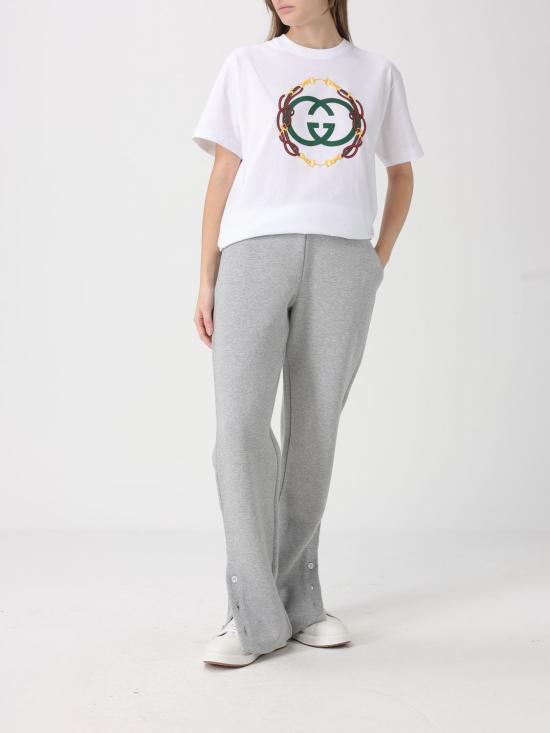 26SS 구찌 반팔 티셔츠 837959XJHMY 9081 White - GUCCI