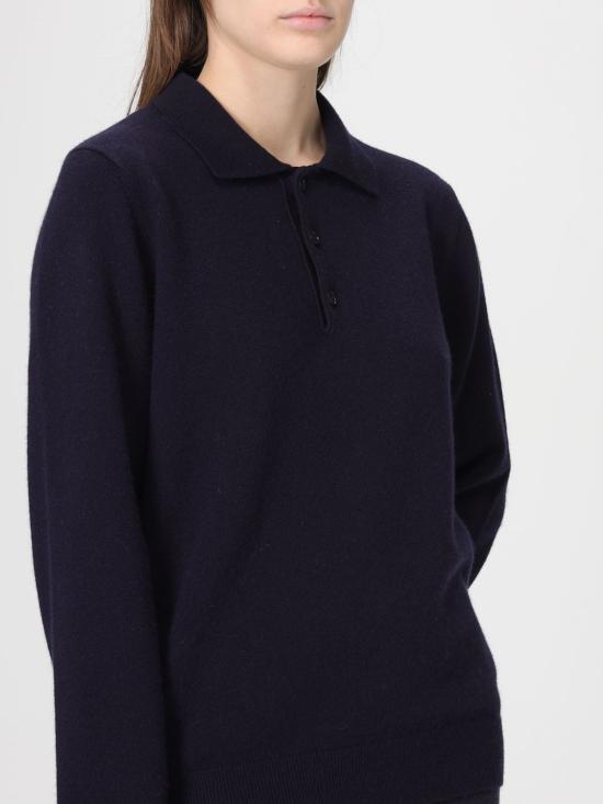26SS 익스트림캐시미어 폴로 티셔츠 22300101FE01 Navy - EXTREME CASHMERE