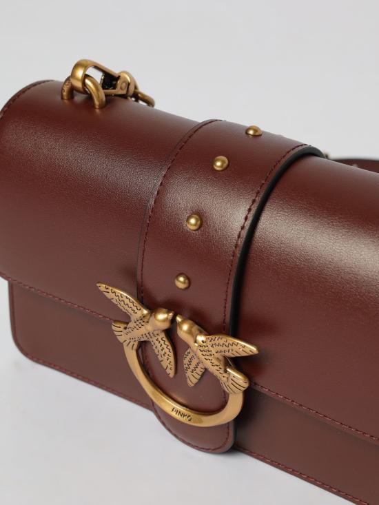 26SS 핑코 토트백 105856A0F1 R49Q Burgundy - PINKO