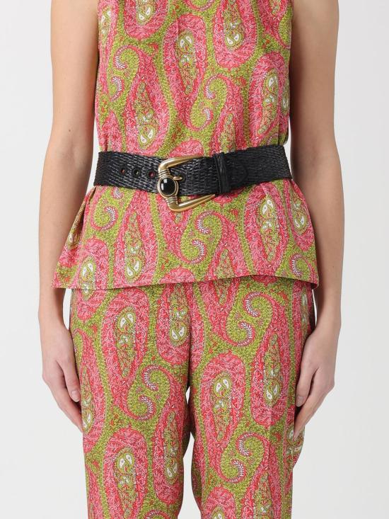 26SS 에트로 레귤러 벨트 WP3B0065AE314 N0000 Black - ETRO