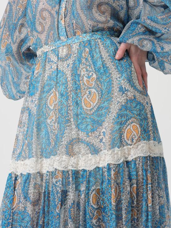 26SS 에트로 롱 스커트 WRFA018399SA1O1 X0809 Multicolor - ETRO