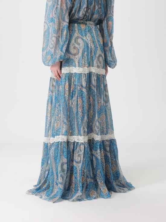 26SS 에트로 롱 스커트 WRFA018399SA1O1 X0809 Multicolor - ETRO