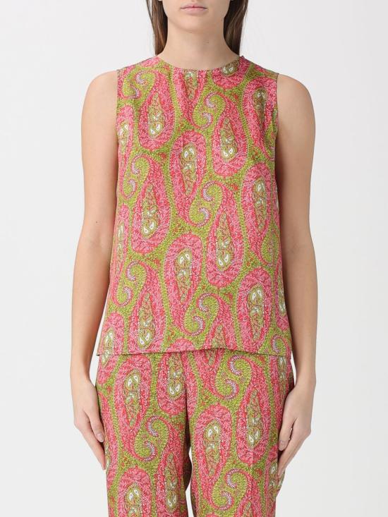 26SS 에트로 민소매 티셔츠 WRJA001999SASZ0 X0896 Cherry