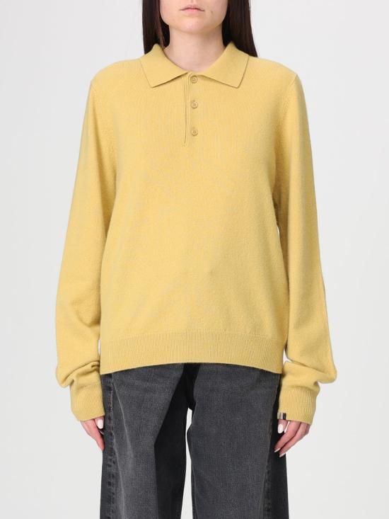 26SS 익스트림캐시미어 폴로 티셔츠 22321001TU01 CORN Yellow