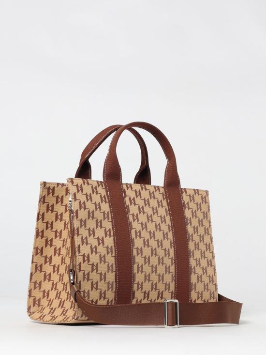 26SS 칼라거펠트 토트백 B1W50021 5057 Brown - KARL LAGERFELD