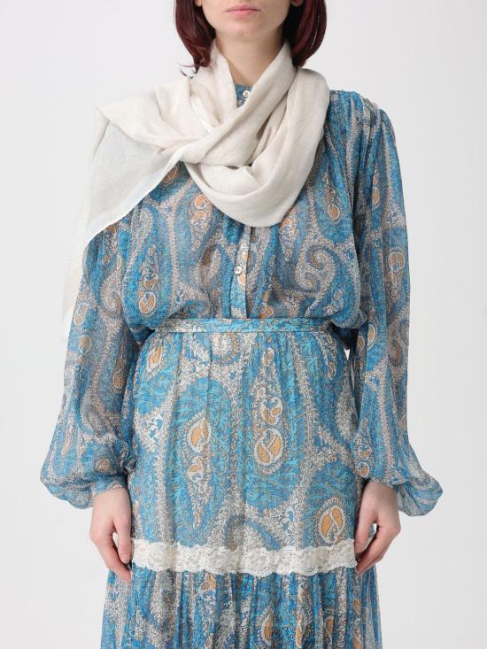 26SS 에트로 머플러/스카프 MATA0038AV917 W0001 White - ETRO