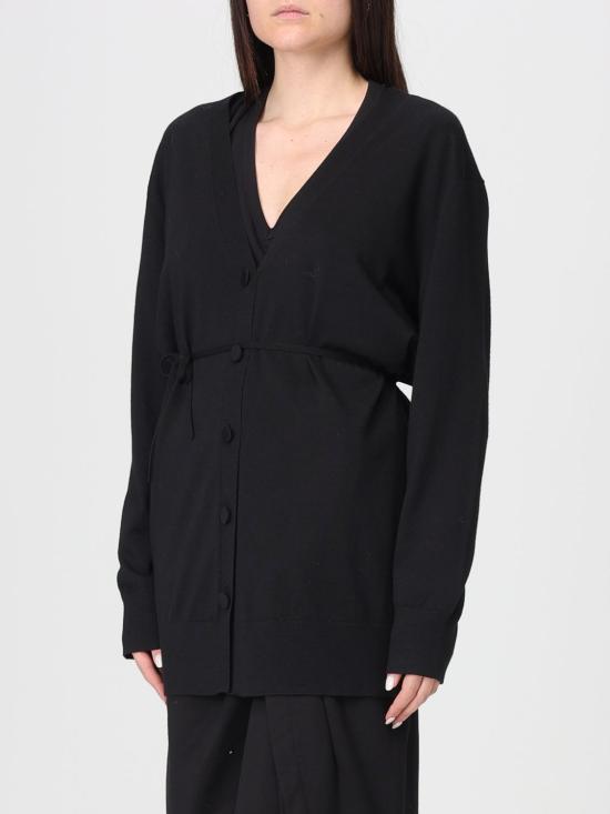 25FW 드리스 반 노튼 스웨터 0112042700 900 Black - DRIES VAN NOTEN