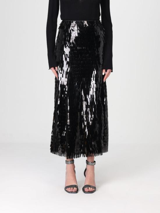 26SS 셀프 포트레이트 스커트 RS26165MSKB Black