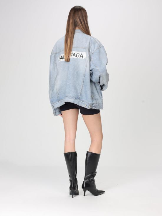 26SS 발렌시아가 자켓 861410TTWB1 4009 Blue - BALENCIAGA