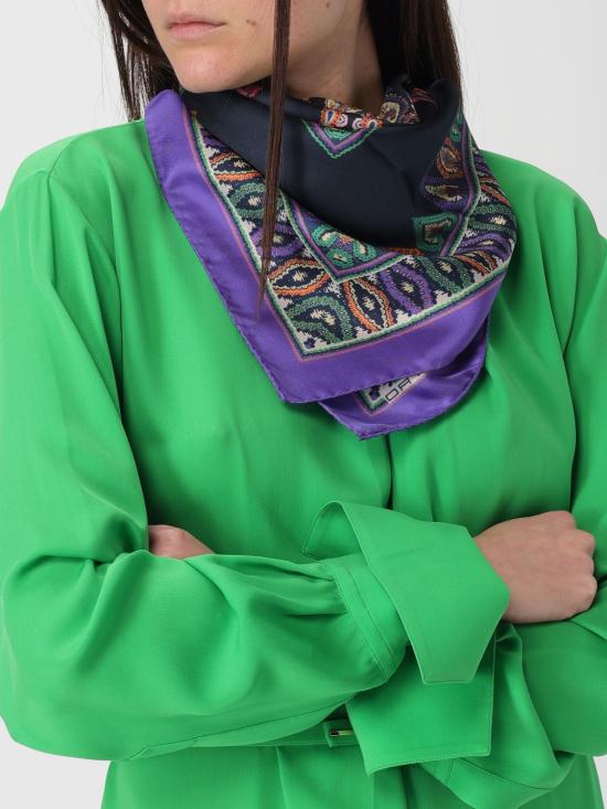 26SS 에트로 머플러/스카프 WAXA0006AKD98 X0883 Blue - ETRO