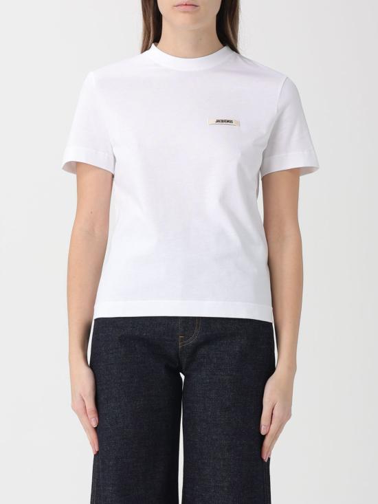 26SS 자크뮈스 반팔 티셔츠 TSW00550AJ00029 100 White