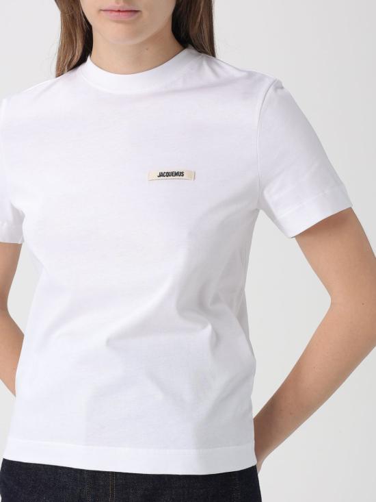 26SS 자크뮈스 반팔 티셔츠 TSW00550AJ00029 100 White - JACQUEMUS