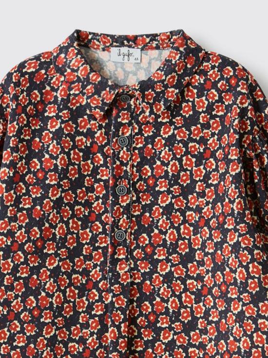 25FW [키즈] 일 구포 원피스 A25GVL0015V4004 495 Blue - IL GUFO