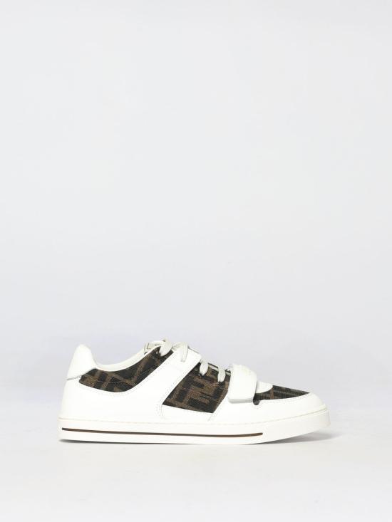 26SS [키즈] 펜디 스니커즈 JMR476AHGY F0C1A White