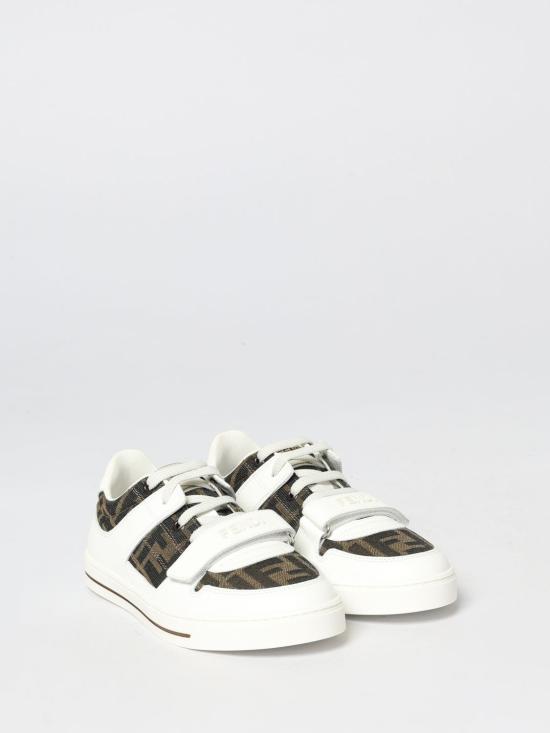 26SS [키즈] 펜디 스니커즈 JMR476AHGY F0C1A White - FENDI