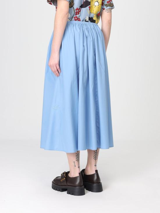 26SS 마르니 롱 스커트 GOMA0825S0UTC223 00B31 Sky - MARNI