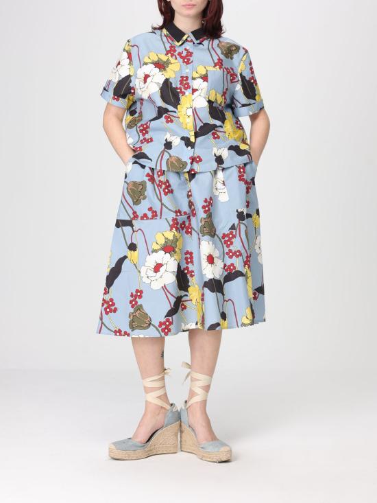 26SS 마르니 셔츠 CAMA0669QSUTC581 MFB31 Sky - MARNI