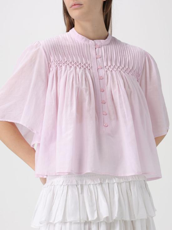 26SS 이자벨마랑에뚜왈 반팔 티셔츠 HT0456FAB3J04E 40LK Pink - ISABEL MARANT ETOILE