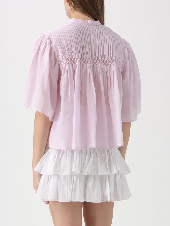 26SS 이자벨마랑에뚜왈 반팔 티셔츠 HT0456FAB3J04E 40LK Pink - ISABEL MARANT ETOILE