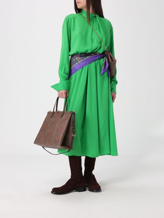 26SS 에트로 토트백 WP1D0057AA001 M0019 Brown - ETRO