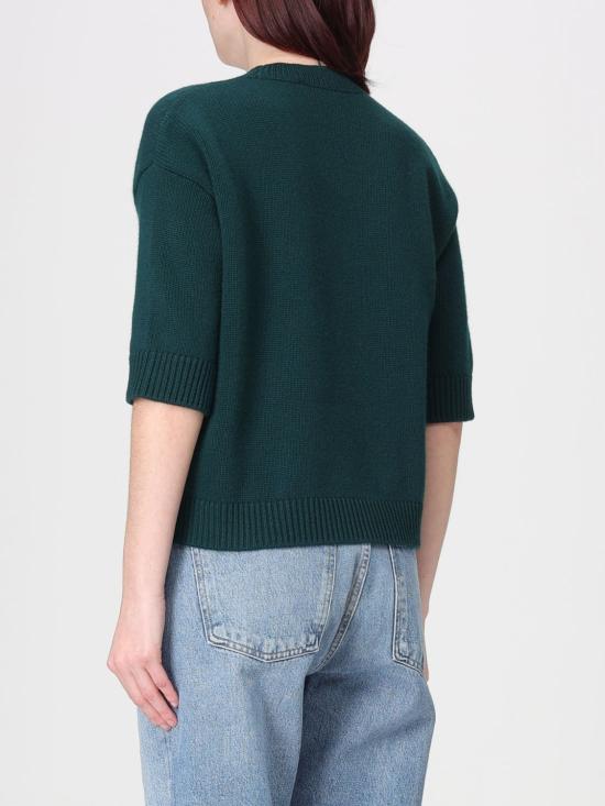 26SS 구찌 인타르시아 소프트 울 탑 851972XKEBC 3027 Green - GUCCI