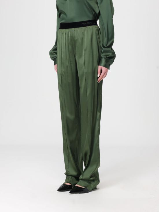 26SS 톰포드 트레이닝/조거 팬츠 PAW683FAX881 GCA Moss Green - TOMFORD