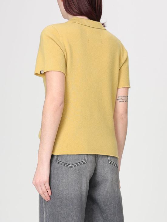 26SS 익스트림캐시미어 폴로 티셔츠 19821001TU05 CORN Yellow - EXTREME CASHMERE