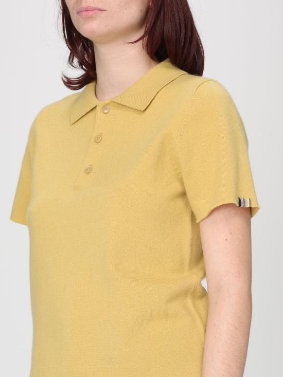 26SS 익스트림캐시미어 폴로 티셔츠 19821001TU05 CORN Yellow - EXTREME CASHMERE