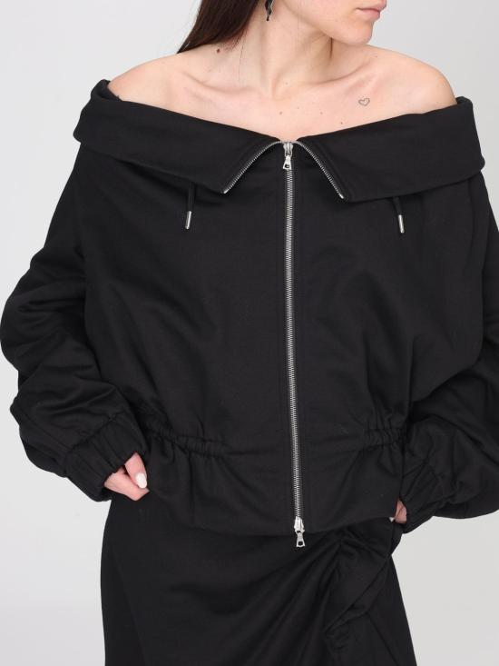 25FW 드리스 반 노튼 블라우스 0111362611 900 Black - DRIES VAN NOTEN