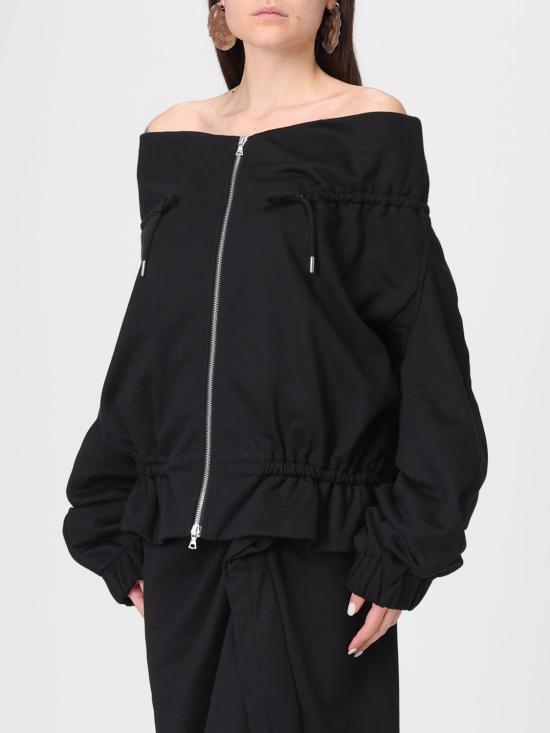 25FW 드리스 반 노튼 블라우스 0111362611 900 Black - DRIES VAN NOTEN