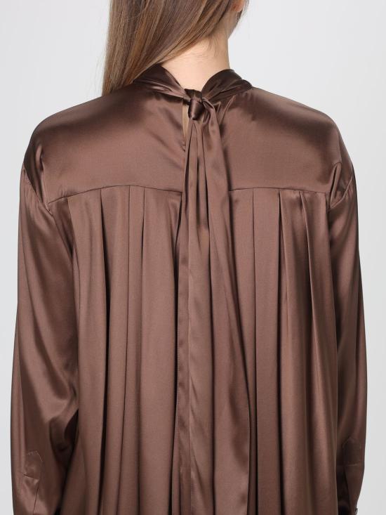 25FW 드리스 반 노튼 롱 원피스 0110742032 703 Brown - DRIES VAN NOTEN