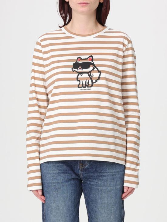 26SS 칼라거펠트 반팔 티셔츠 A1W17137 9332 White