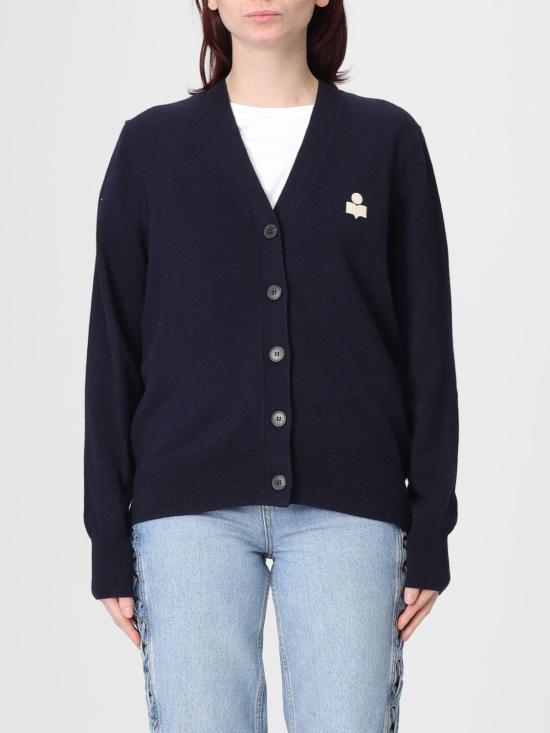 26SS 이자벨마랑에뚜왈 KARINA 카리나 V넥 가디건 CA0104FAC1L17E 30MI Blue