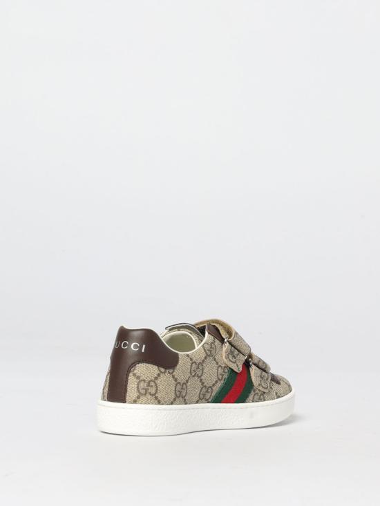 26SS [키즈] 구찌 스니커즈 463090FACYF 9753 Beige - GUCCI