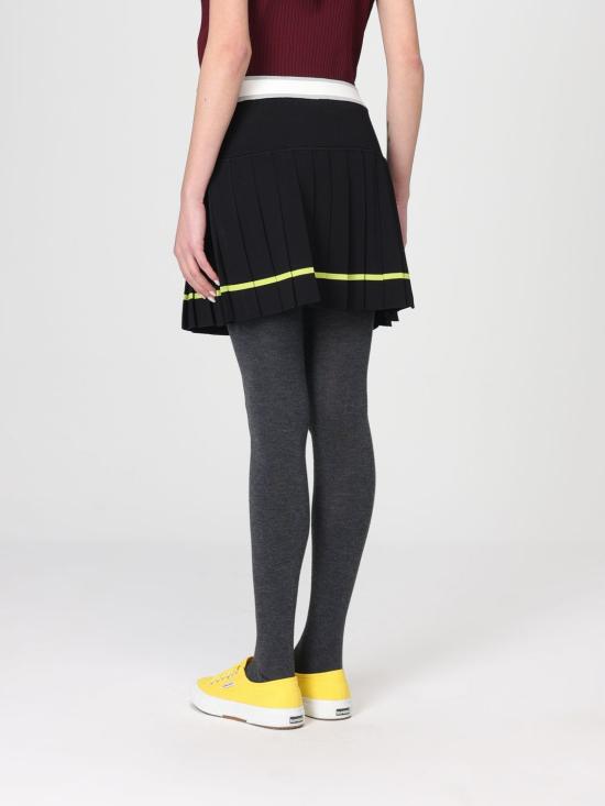 26SS 카사블랑카 숏 스커트 WSP26KW123401 Black - CASABLANCA