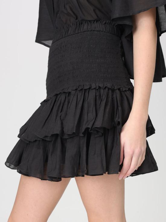 26SS 이자벨마랑에뚜왈 숏 스커트 HT0456FAB3J04E 01BK Black - ISABEL MARANT ETOILE