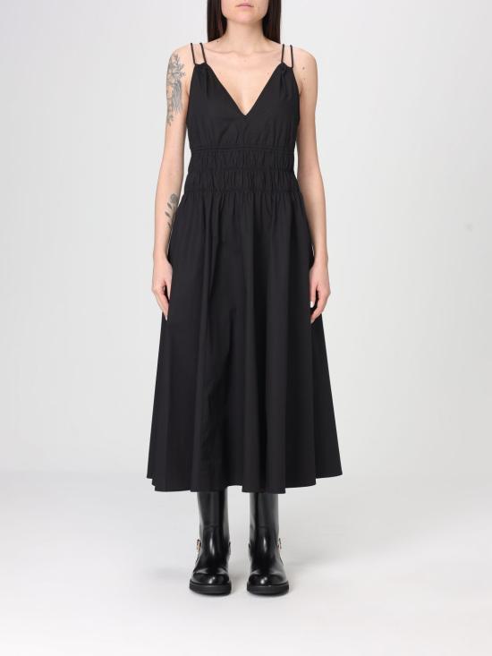 26SS 핑코 롱 원피스 106524A35Q Z99 Black