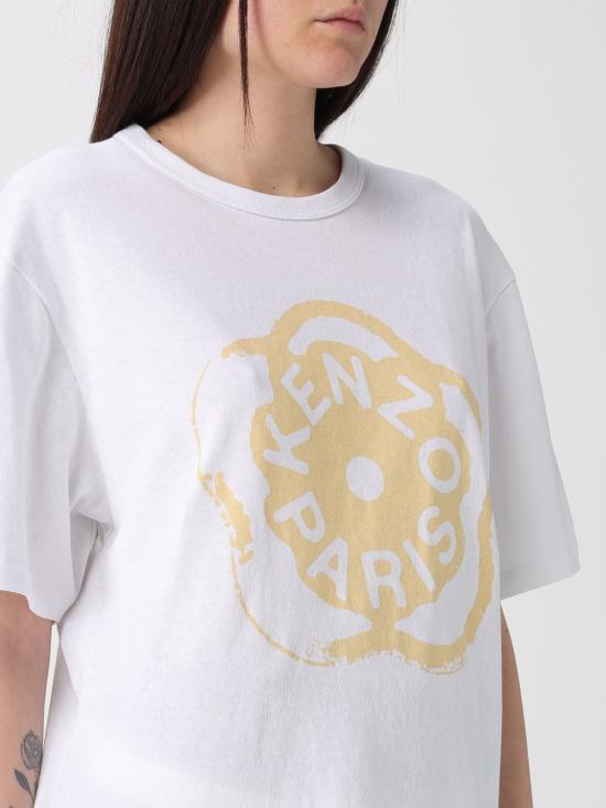 26SS 겐조 반팔 티셔츠 FG52TS3034SK 01 White - KENZO