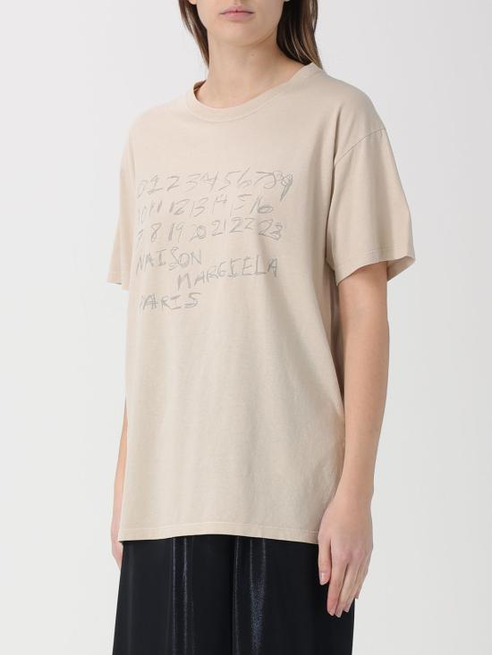 26SS 마르지엘라 뉴메리컬 코튼 티셔츠 S51GC0544S24575 119 Rope - MAISON MARGIELA