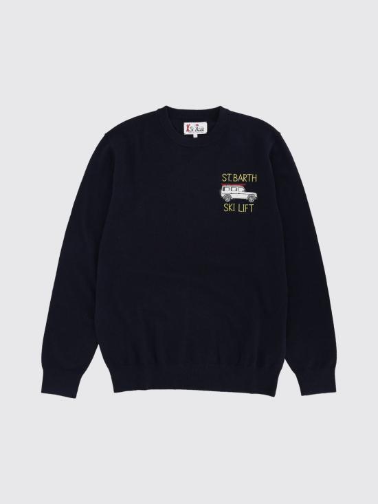 25FW 세인트바쓰 스웨터 HER0024 02585I61 Blue 3