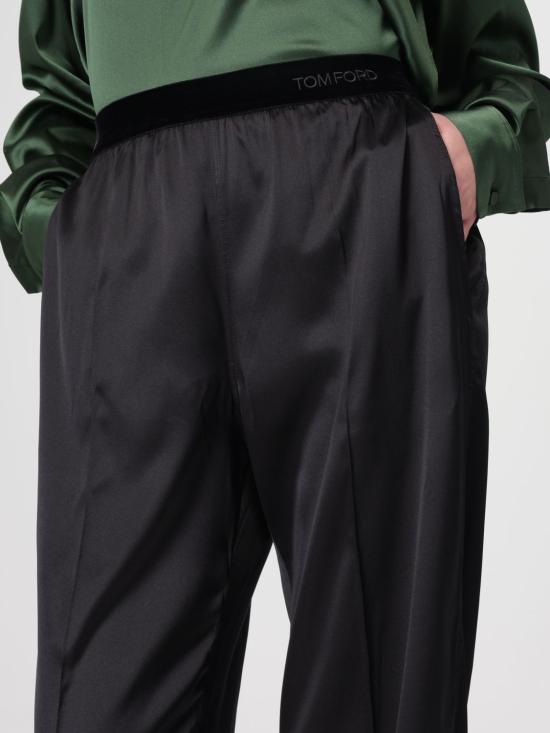 26SS 톰포드 트레이닝/조거 팬츠 PAW683FAX881 NAA Black - TOMFORD