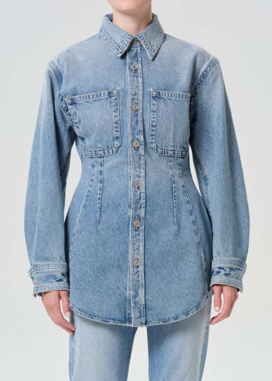  에이골디 데님 셔츠 아골데 윌마 셔츠 - AGOLDE