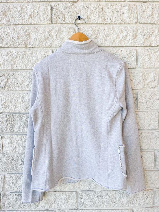  프랭크 앤 에일린 수트 자켓 프랭크 & 아일린 더블린 니트 블레이저 그레이 멜란지 - FRANK & EILEEN