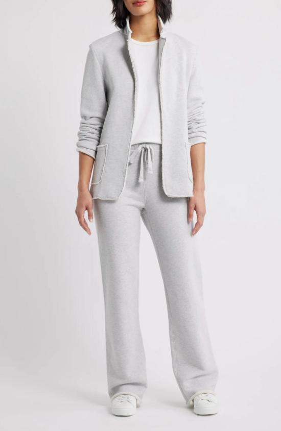  프랭크 앤 에일린 수트 자켓 프랭크 & 아일린 더블린 니트 블레이저 그레이 멜란지