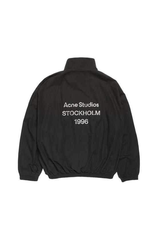  아크네 스튜디오 자켓 로고 지퍼 재킷 블랙 - ACNE STUDIOS