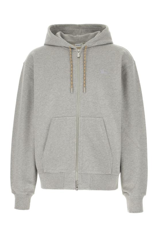 26SS 버버리 후드 티셔츠 8120756 A2142 PALE GREY MELANGE