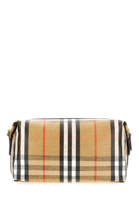 26SS 버버리 하이랜드 트래블 파우치 8120003 A2021 SAND - BURBERRY